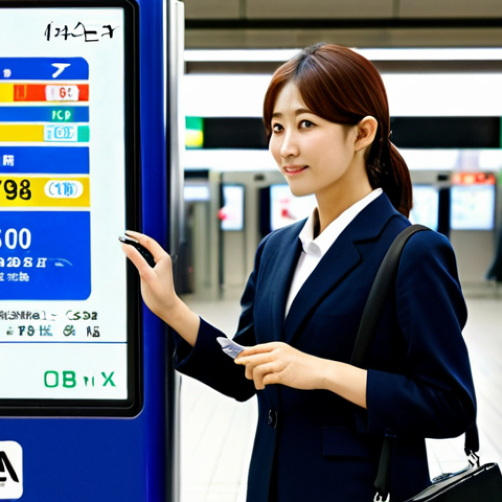 Train Travel**

"A professional woman in a modest business casual outfit, confidently using a Suica card at a train station ticket gate in Tokyo. Modern train station background with digital displays. Safe for work, appropriate content, fully clothed, professional, perfect anatomy, correct proportions, natural pose, well-formed hands, proper finger count, natural body proportions, high quality."

**