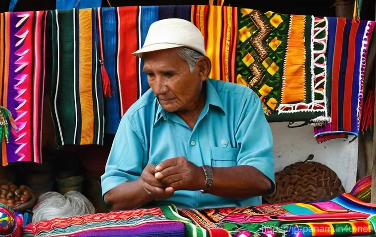 파나마의 대형 시장 탐방 - **Tropical Delights at a Panamanian Produce Market**
    Create an image showcasing a bountiful Pana...